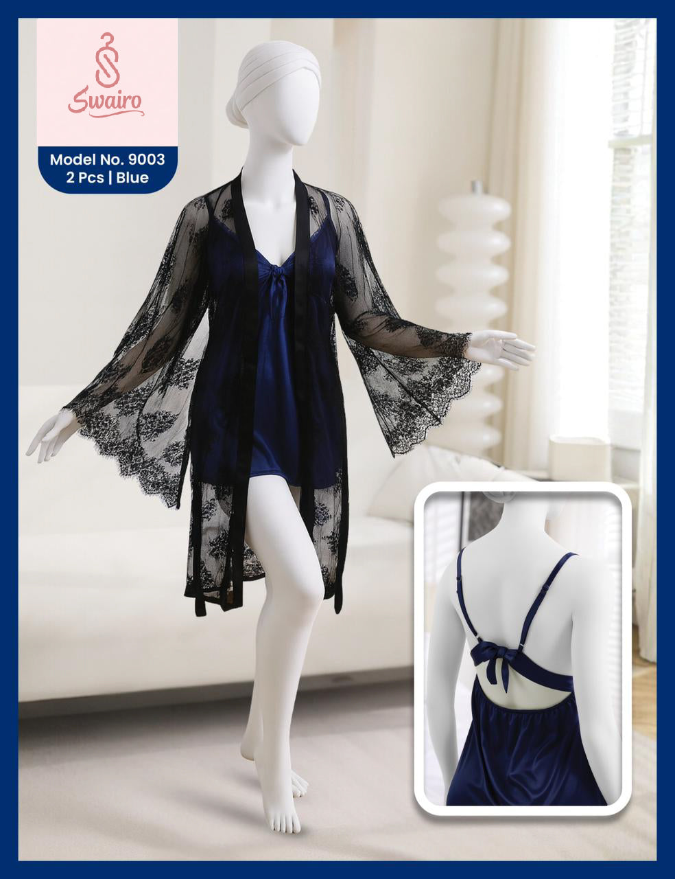 Two Heart Night wear 2 Pcs