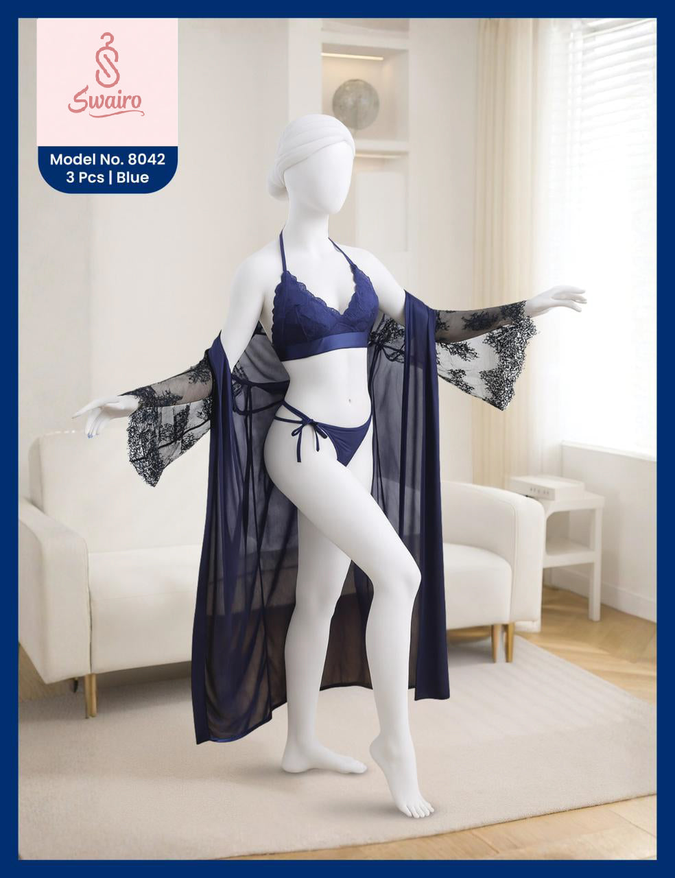 Two Heart Night wear 2 Pcs